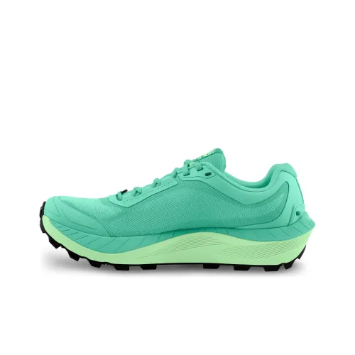 Topo Athletic Slip-resistant Abrasion-resistant Low-top Trail Running Shoes Women's Green Топо Атлетик Противоскользящие Устойчивые к истиранию Низкие Кроссовки для бега по пересеченной местности Женские Зеленые