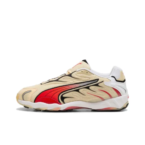 PUMA Inhale Origin Casual Low Top Бежевый Черный Красный Мужской