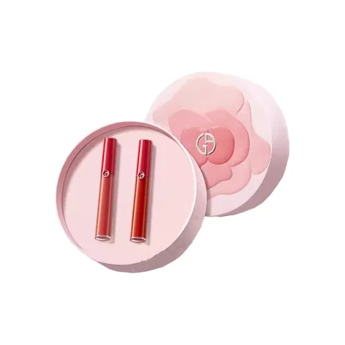 GIORGIO ARMANI Redtube Легенда Двухтонные Помады Велюр Легко Смешиваемые Естественные 2 Упаковки