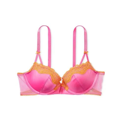 Victoria's Secret Розовый Victoria's Secret Tease PUSH Up Бюстгальтер Hollywood Розовый Бюстгальтер Женские Розовый