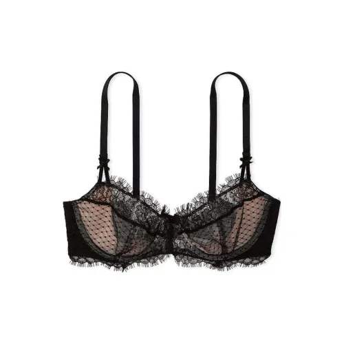 Victoria's Secret Pink Dream Angels Wicked Без подкладки BOHO Цветочный Embr Бюстгальтер BK PtPk Бюстгальтер Женские Черный