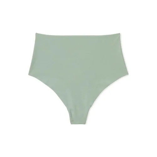 Victoria's Secret Розовый No Show No Show Кружево ThongPanty Sea Salt Green Нижнее белье Женские 1 упаковка Морская соль Зеленый