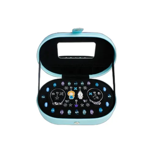 DISNEY FROZEN Серия Эльза Шкатулка для украшений Металлический браслет с бусинами DIY Развивающие игрушки