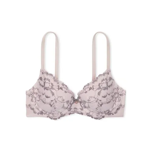 Victoria's Secret Розовый Бюстгальтер BY Victoria С легким кроем слегка подкладанный гладкий Demi бюстгальтер GC бюстгальтер женский серый сиреневый