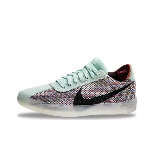 Nike SB Устойчивые к истиранию Дышащие Низкие Беговые кроссовки Унисекс Зеленые