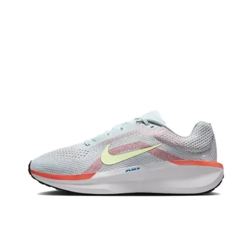 Nike Air Winflo 11 Low Топ Повседневный Тренировочные Беговые кроссовки Женские Серый Белый Красный