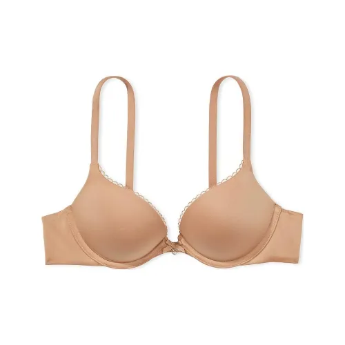 Victoria's Secret Центральная часть BY Victoria 7452 Тень PUSH Вверх Гладкий Бюстгальтер Пралине Бюстгальтер Женские Пралине Цвет