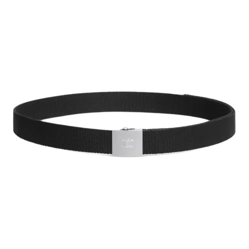 CELINE Ткань Кожа Ремень Мужской Черный 3 см