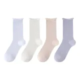 4 шт (Чисто белый + Молочный белый + Светло-розовый + Фиолетовый)