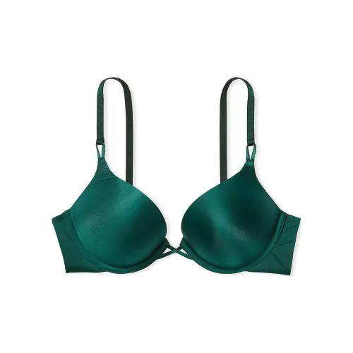 Victoria's Secret VERY Сексуальный Bombshell Увеличение на 2 чашки Гладкий Up Бюстгальтер GM Бюстгальтер Женский Зеленый