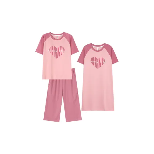 Follow the United States Пижамный комплект Женский Фуксия