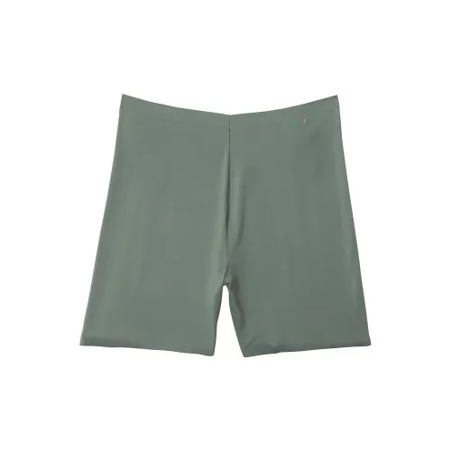 Victoria's Secret Розовый Feathersoft Essentials Велосипед Шорты Зеленый Пижамные штаны Женские Зеленый