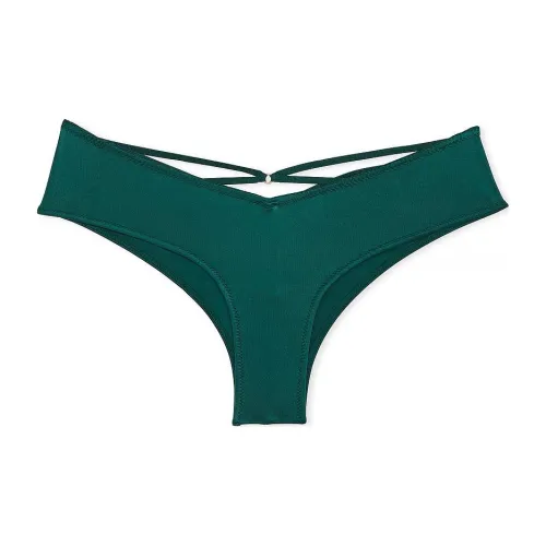 Victoria's Secret VERY Сексуальный Strappy Спина Высокая Нога Cheeky Panty MG Нижнее белье Женское 1 Пачка Яшма