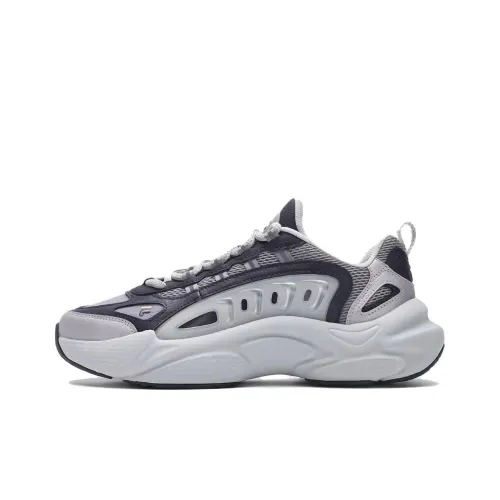 FILA FUSION SKY TRAIL DX Fishbone Head Амортизация и Дышащий Низкий Топ Повседневная Обувь Мужская Серый Синий