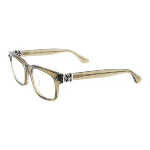 Chrome Hearts Нерегулярная форма Оправы для очков Мужской Бежевый