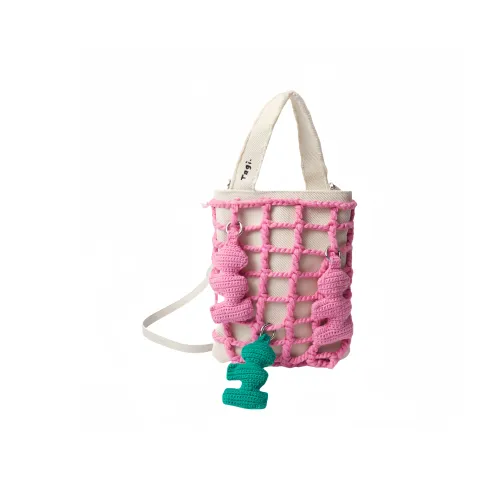 Tagi. Хлопковая сумка стандартная унисекс белого цвета