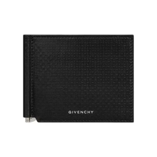 Givenchy Телячья кожа Монетница Кошелек Мужской Черный