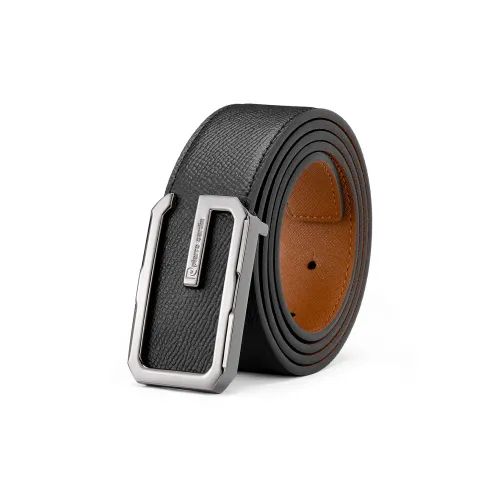 PIERRE CARDIN Ремень из натуральной коровьей кожи Универсальный Мужской Брюки Ремень Мужской 3,4CM