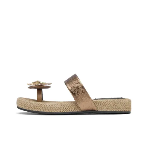 73Hours Шлепанцы Женские Bronze Gold