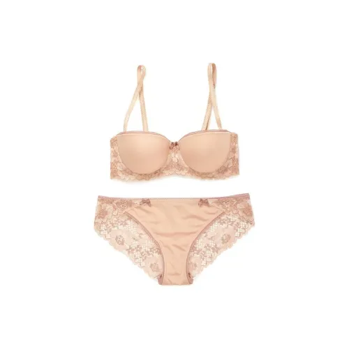 Victoria's Secret Розовый Kendil Balconette Бюстгальтер и Комплект Нижнего Белья And Panty в Цвете Дым RE для Женщин Розовый Дым