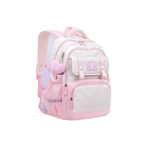 Sanrio Polyester Backpack Large Unisex Purple Pink Black Blue Санрио Полиэстер Рюкзак Большой Унисекс Фиолетовый Розовый Черный Синий