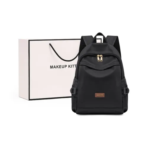 MAKEUP KITTEN Нейлоновая ткань с синтетической кожей рюкзак стандартный унисекс черный хаки