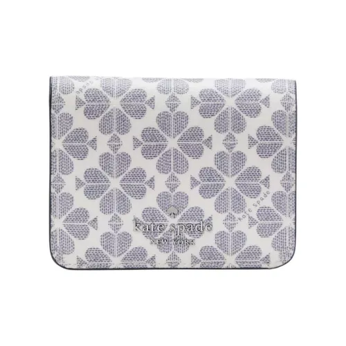 Kate Spade PVC (поливинилхлорид) Кошелек Маленький Женский Морской Синий Многоцветный