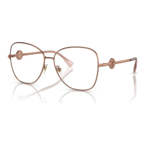 VERSACE Металлические Ацетатные Оправы для Очков Бабочка Женские Розовые