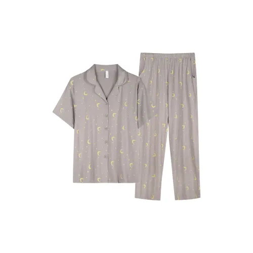 Xuan Liang Pajama Комплект Женский Слон Серый