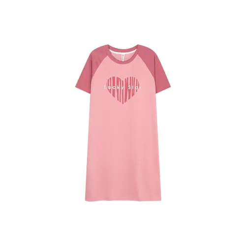 Follow the United States Ночная сорочка Без вставок Стиль Женский Фуксия