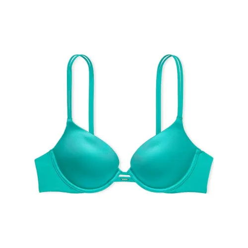 Victoria's Secret VERY Сексуальный PUSH Вверх Бюстгальтер Uplift Позиционирование стиля 6153 Гладкий PUSH Вверх Бюстгальтер Женские Сине-зеленый