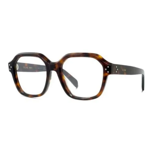 CELINE Ацетат Квадратные Оправы для Очков Унисекс Черепаховый