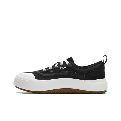 FILA Jellyfish Canvas Shoes Low Top Black Men's