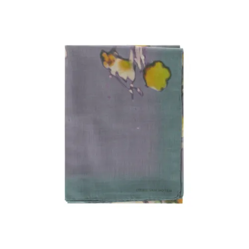 DRIES VAN NOTEN Modal Вязаные Шарфы Женские Серый