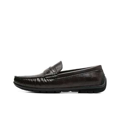 S.T.Dupont Мужские повседневные туфли Low Top Серые Мужские