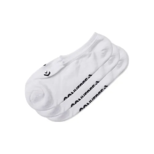 Конверс No Show Носки Унисекс 3 пачки Белые