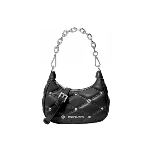 MICHAEL KORS Полиуретан Портативный Crossbody Сумка Сумка через плечо Женская Черная