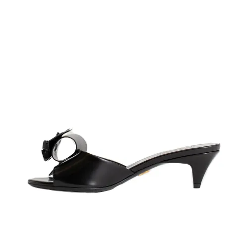 PRADA Резина Slide Женские Черные