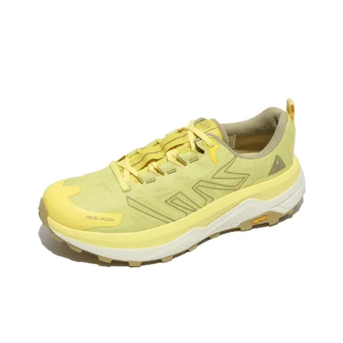 KOLON SPORT Беговые кроссовки Низкий топ Желтый Белый Унисекс