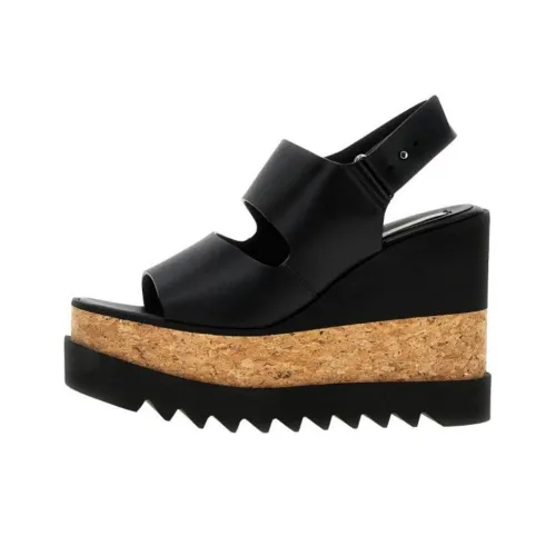 Stella McCartney Sneak Elyse One Ремень Сандалии Женские Черный