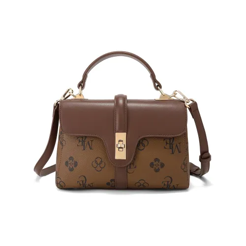 MEXICAN ПВХ Сумка Сумка через плечо Сумка через плечо Стандартная Женская Темно-коричневый Хаки