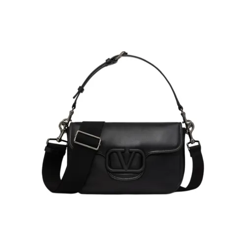 Valentino Lambskin Сумка через плечо Сумка через плечо Мужская Черная