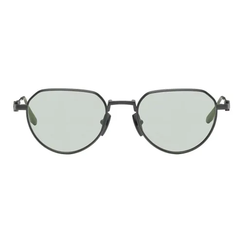 Akoni OVAL SUNGLASSES Мужские Металлические