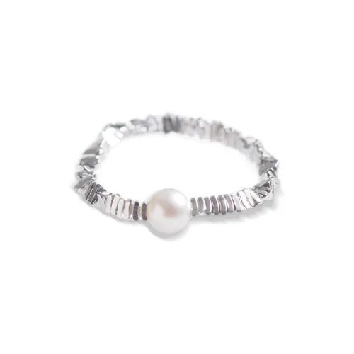 Moon Jewelry Shell Beads Alloy Rings Women's