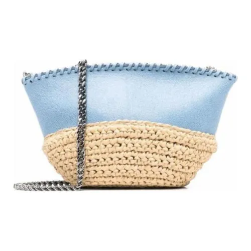Stella McCartney Рафия Сумка через плечо Мини Женская Синяя