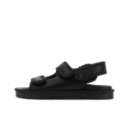 Bottega Veneta Пляжные сандалии Женские Черный