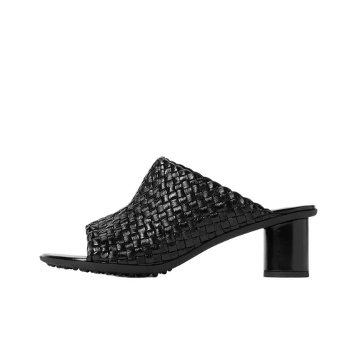 Bottega Veneta Atomic Слипоны 5 см Женские Черные