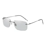 Серебряная оправа + Поляризованные фотохромные линзы