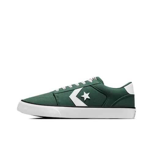 Конверс Belmont Slip Resistant Abrasion Resistant Низкие Кроссовки для скейтбординга Унисекс Зеленый Белый