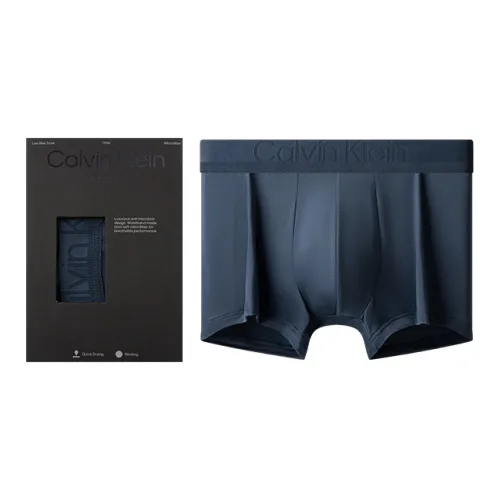 Calvin Klein Black Label Series 94Q Синий Черный Мужские Штаны с Стрелкой
